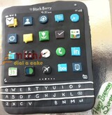 Blackberry phone Birthday Cake