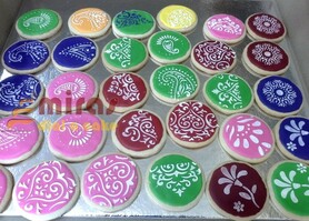 Floral design  Cookies -Set of 20