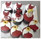 Angels & Devils Cup Cakes - 10  nos