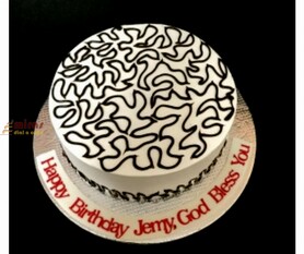 ChocoSwirl Chocolate Birthday Cake