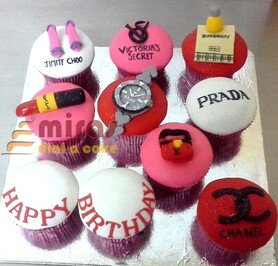 Bella Signora Cup Cakes 10  nos