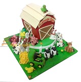 Isabella Farm Theme Birthday Cake