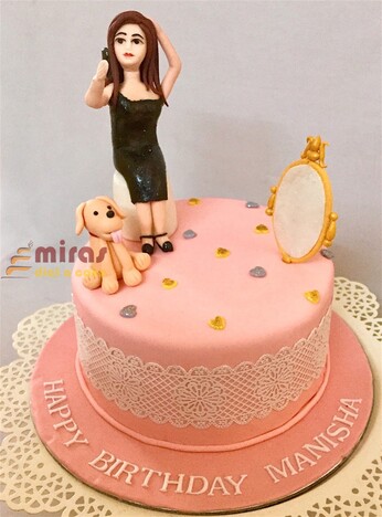 Selfie Theme Designer Birthday Cake