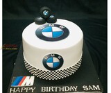Sleek BMW Birthday Cake