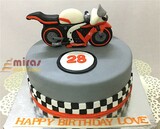Ride with Attitude Bike Cake