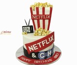 Amy's Netflix Birthday Cake