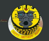 Birthday Cake Buttercream Transformer