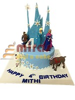 Mithi's Frozen Family  Birthday Cake