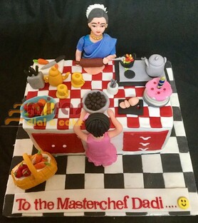 Birthday Cake Kitchen Theme