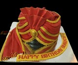 Birthday Cake Wedding Turban