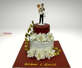 Pretty Wedding  Cake