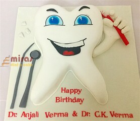 Smiling Tooth Cake 1 kg