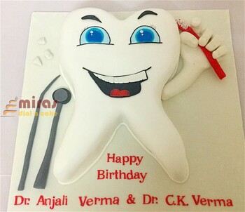 Smiling Tooth Cake 1 kg
