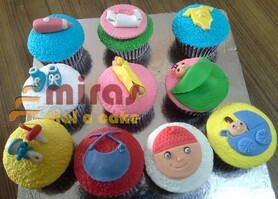 My Baby Shower Cup Cakes - 10 nos
