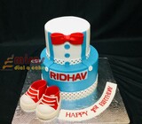 Gentleman Ridhav's 1st Birthday Cake