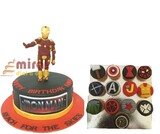 Iron Man Super Hero Desert Table ( 1 kg cake , 10 cupcakes0