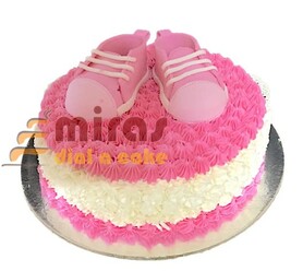 Baby Booty Cream Cake