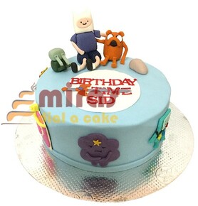 Sid's Birthday  Adventure Time Cake