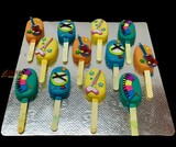 Musical Birthday Cakesicles ( 12 Cakesicles )