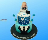 Happy Boss Baby Birthday Cake