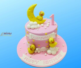 Happy Ducky Birthday Cake