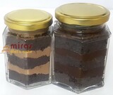 Dark & Light Truffle Cake Jars - 2 Jars