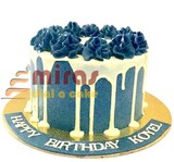 Chocolate drip Birthday Cake