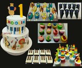 Musical Birthday Desert Table
