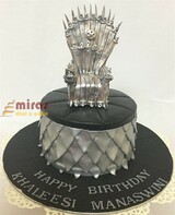 Silver  GOT Cake 1.5 kg