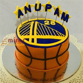 Anupam's Basketball Cake