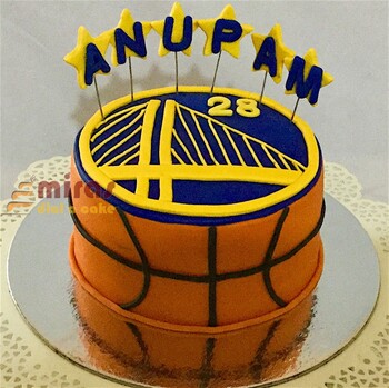 Anupam's Basketball Cake