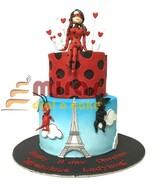 Miraculous Ladybug Birthday Cake
