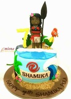Moana themed cake