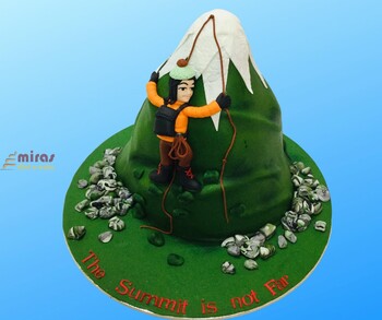 Mt. Everest Birthday Cake