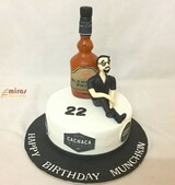 Birthday Cake - Man celebrating his 22nd Birthday