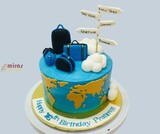 Happy 16th Travel Birthday Cake