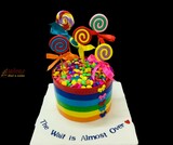 Baby Shower Candy Cake