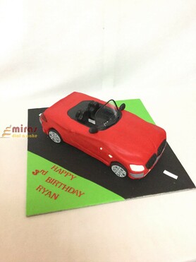 BMW Convertible  Birthday Cake