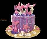 Birthday Cake Mermaid Tail Theme