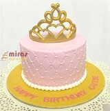 Cute Tiara Birthday Cake