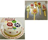 Rakhi Celebrations Desert Table (1 kg cake , 10 cakesicles)