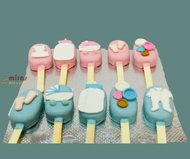 Baby Shower Cakesicles 10 pieces