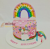 Mishka's  Unicorn Birthday Cake