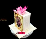 Book of Flowers Birthday Cake