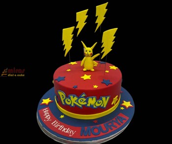 Pokemon Birthday Cake