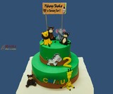 Jungle safari  Birthday Cake