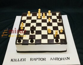 Aarohan's Chess Birthday Cake