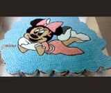 Pullapart Minnie Mouse Birthday Cake