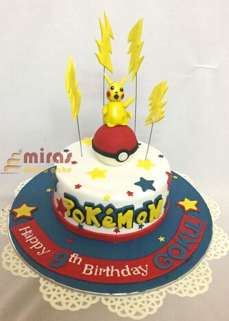 Pokemon Birthday Cake