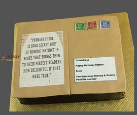 My Parcel Birthday Cake